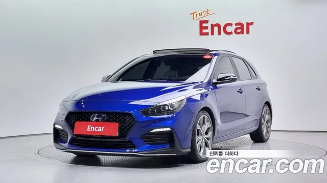 Hyundai i30 (PD) 2019 Синий из Кореи