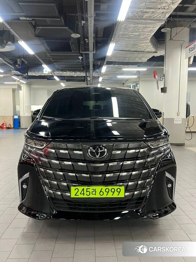 Toyota Alphard 4th Generation 2025 Черный из Кореи