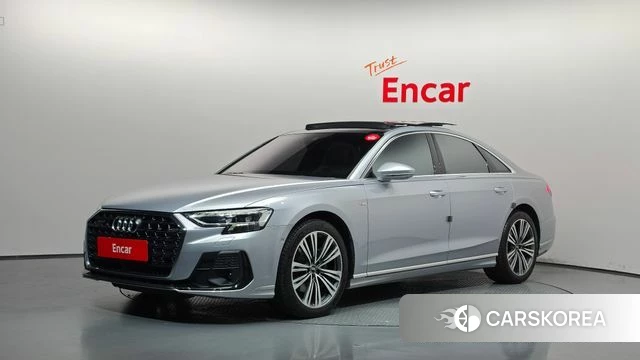 Audi A8 (D5) 2023 Серебряный из Кореи