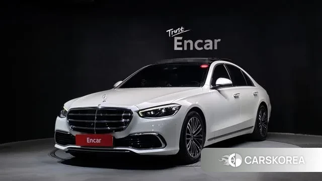 Mercedes-Benz S-Class W223 2021 Белый из Кореи