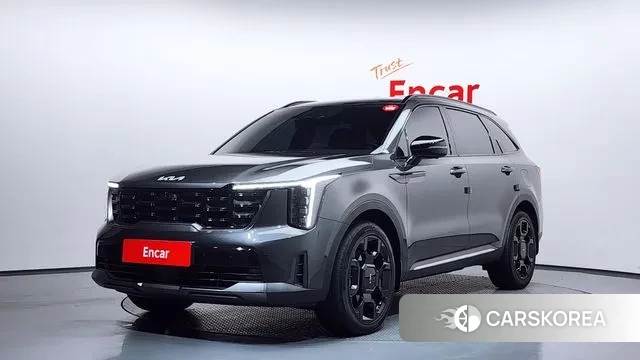 Kia The New Sorento 4th Generation 2024 Серый из Кореи
