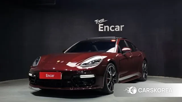 Porsche Panamera (971) 2019 Оранжевый из Кореи