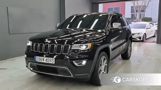 Jeep Grand Cherokee 2021 Черный из Кореи