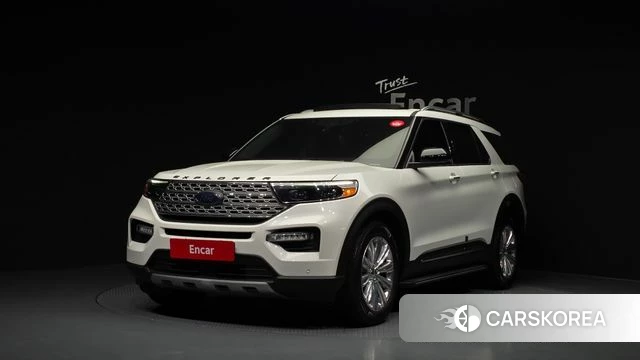 Ford Explorer 6th Generation 2021 Белый из Кореи