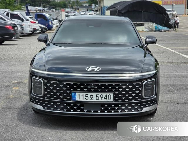 Hyundai Grandeur (GN7) 2023 Черный из Кореи