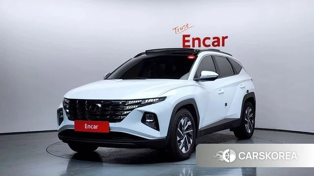 Hyundai Tucson (NX4) 2022 Белый из Кореи