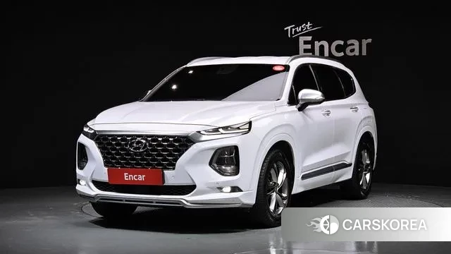 Hyundai Santa Fe TM 2019 Белый из Кореи
