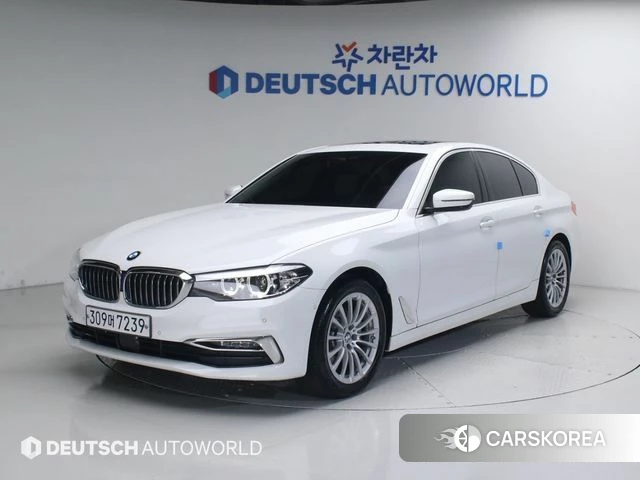 BMW 5 Series (G30) 2020 Белый из Кореи