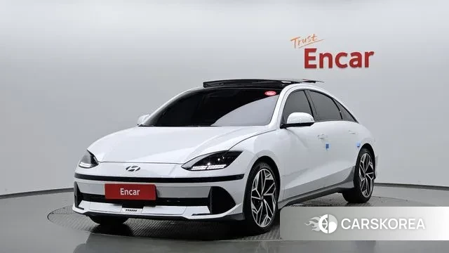 Hyundai Ionic 6 2022 Белый из Кореи