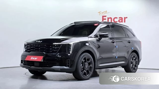 Kia The New Sorento 4th Generation 2024 Черный из Кореи