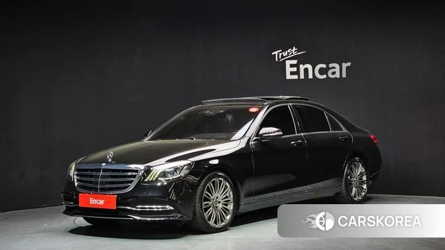 Mercedes-Benz S-Class W222 2018 Черный из Кореи