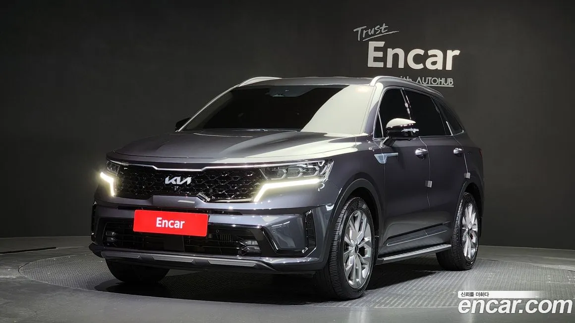 Kia Sorento 4th Generation 2020 Серый из Кореи