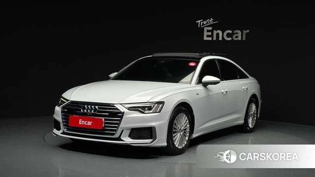 Audi A6 (C8) 2020 Белый из Кореи