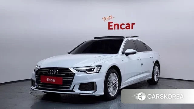 Audi A6 (C8) 2020 Белый из Кореи