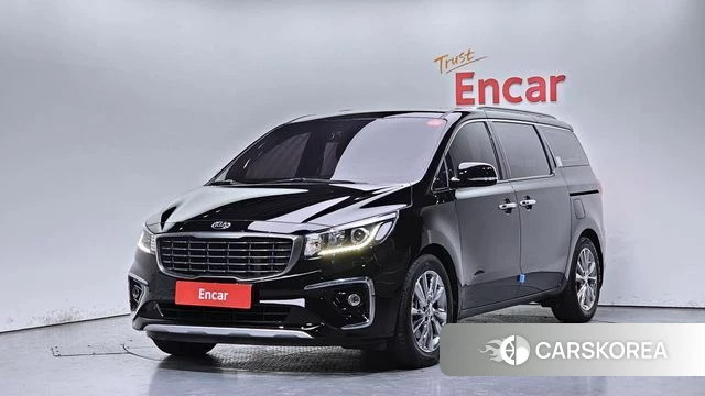 Kia The New Carnival 2020 Черный из Кореи