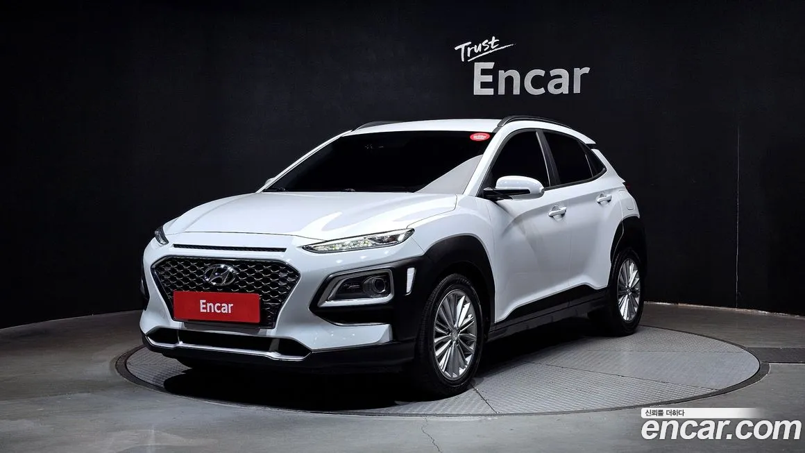 Hyundai Kona 2019 Белый из Кореи