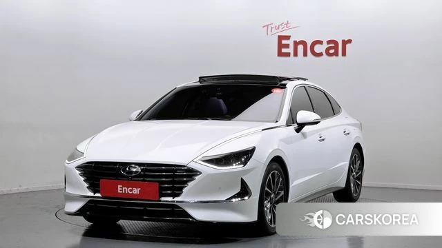 Hyundai Sonata (DN8) 2019 Белый из Кореи