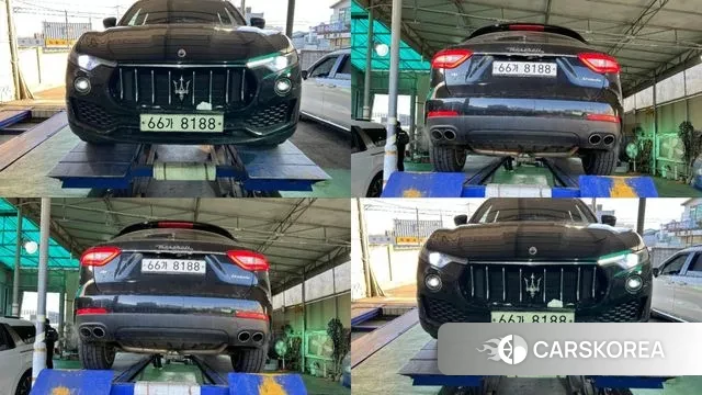 Maserati Levante 2018 Черный из Кореи