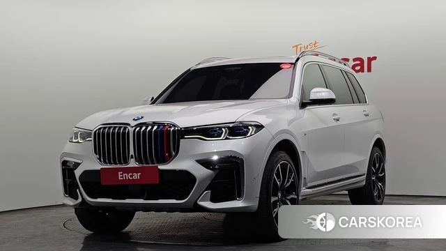BMW X7 (G07) 2022 Белый из Кореи