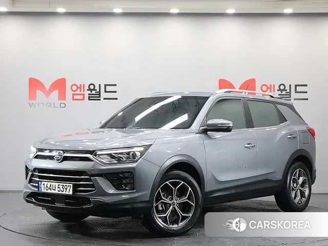 Ssangyong Beautiful Korando 2021 Серый из Кореи