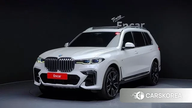 BMW X7 (G07) 2019 Белый из Кореи