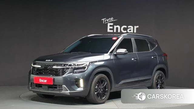 Kia The New Seltos 2023 Серый из Кореи