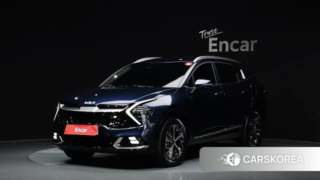 Kia Sportage 5th Generation Hybrid 2024 Синий из Кореи
