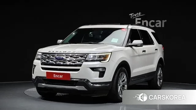 Ford Explorer 2018 Белый из Кореи