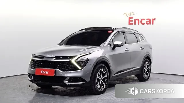 Kia Sportage 5th Generation Hybrid 2023 Серебряный из Кореи