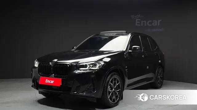 BMW X3 (G01) 2024 Черный из Кореи