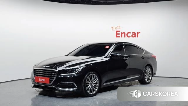 Genesis G80 2018 Черный из Кореи