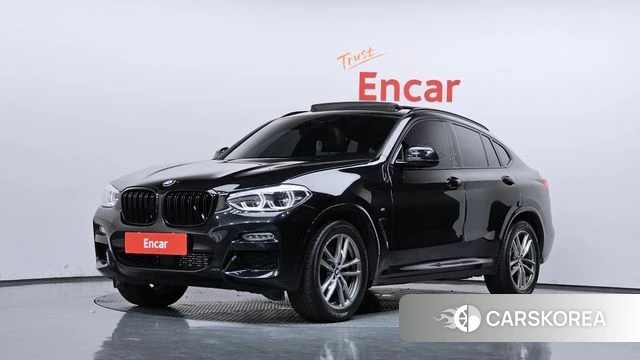 BMW X4 (G02) 2018 Черный из Кореи