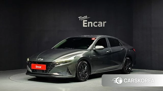 Hyundai Avante (CN7) 2021 Серый из Кореи