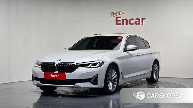 BMW 5 Series (G30) 2021 Белый из Кореи