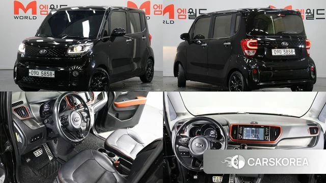 Kia The New Ray 2018 Черный из Кореи