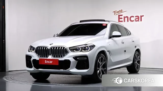 BMW X6 (G06) 2020 Белый из Кореи