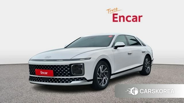 Hyundai Grandeur (GN7) 2023 Белый из Кореи