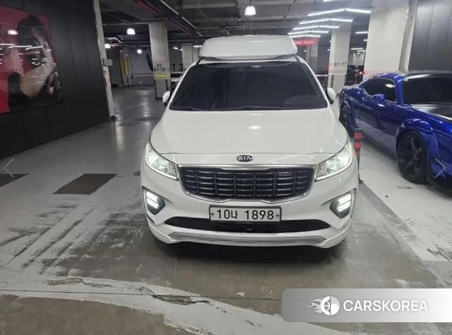 Kia The New Carnival 2018 Белый из Кореи