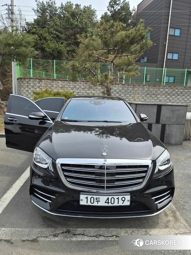 Mercedes-Benz S-Class W222 2018 Черный из Кореи