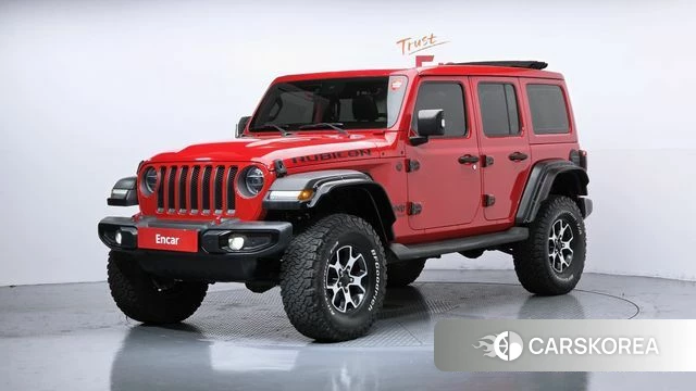 Jeep Wrangler (JL) 2019 Красный из Кореи