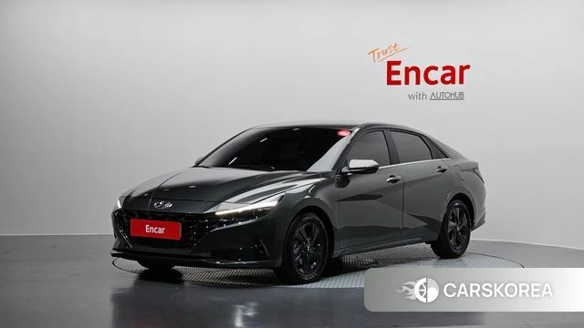 Hyundai Avante (CN7) 2022 Серый из Кореи