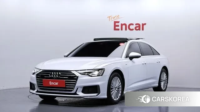 Audi A6 (C8) 2020 Белый из Кореи
