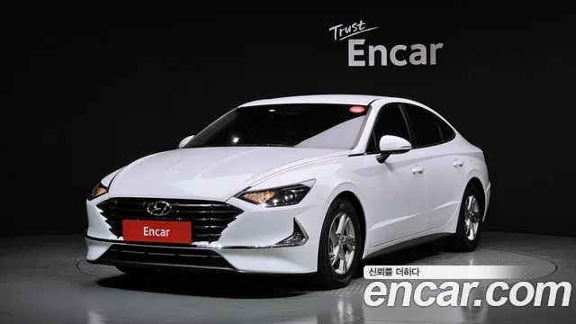Hyundai Sonata (DN8) 2019 Белый из Кореи
