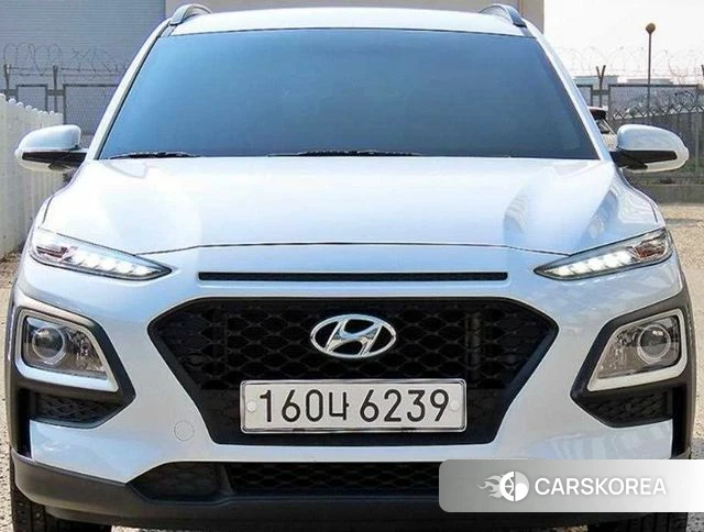 Hyundai Kona 2019 Белый из Кореи
