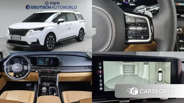 Kia Carnival 4th generation 2023 Белый из Кореи