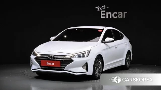 Hyundai The New Avante AD 2019 Белый из Кореи