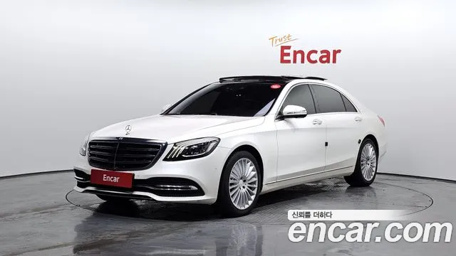 Mercedes-Benz S-Class W222 2019 Белый из Кореи