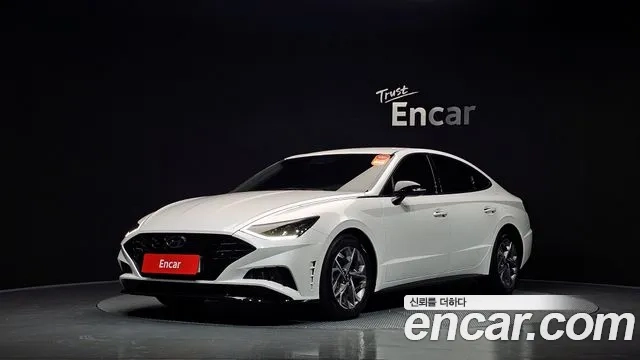 Hyundai Sonata (DN8) 2021 Белый из Кореи