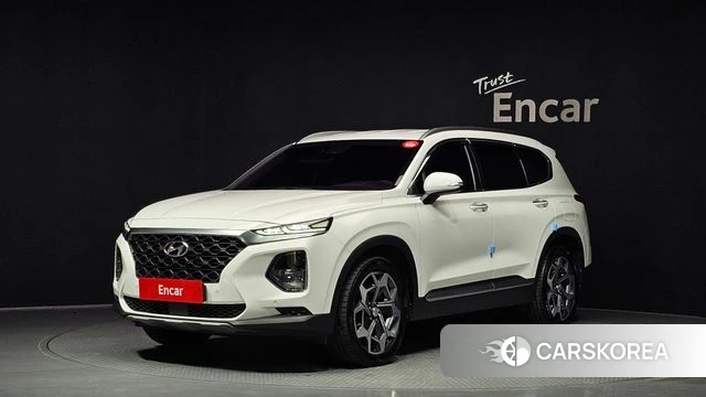 Hyundai Santa Fe TM 2019 Белый из Кореи