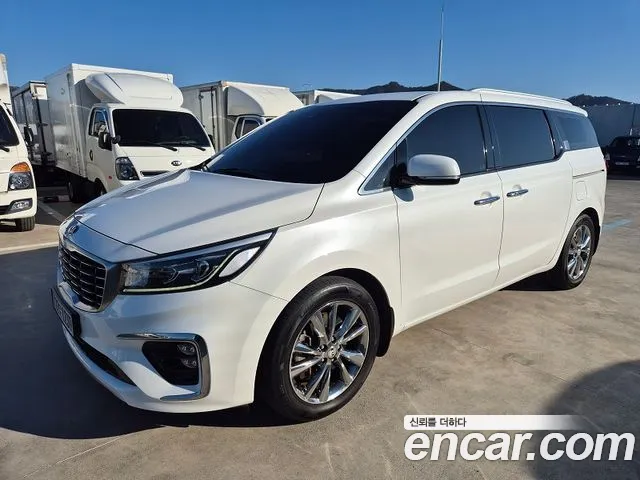 Kia The New Carnival 2019 Белый из Кореи
